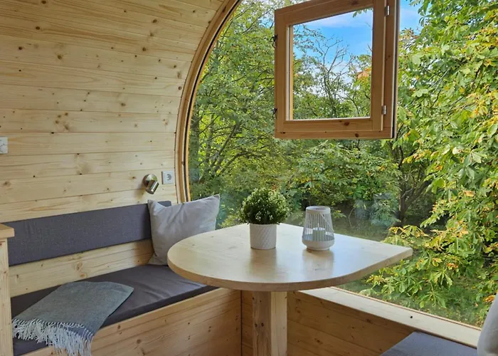 Ferienhaus übernachten Im Weinfass